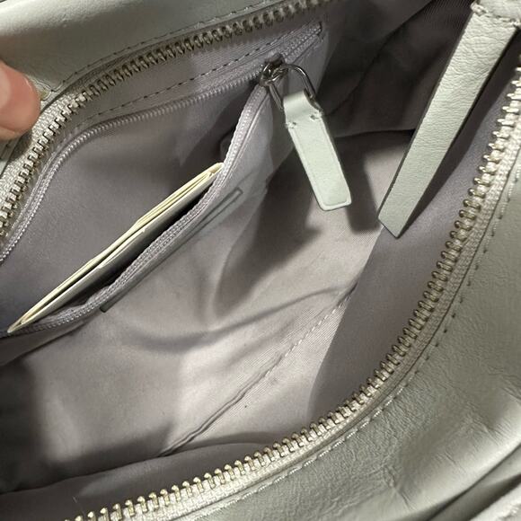 RARE MARC JACOBS New York SoHo Gray Leather Baguette Shoulder Bag MSRP‎ $395 - Picture 13 of 14